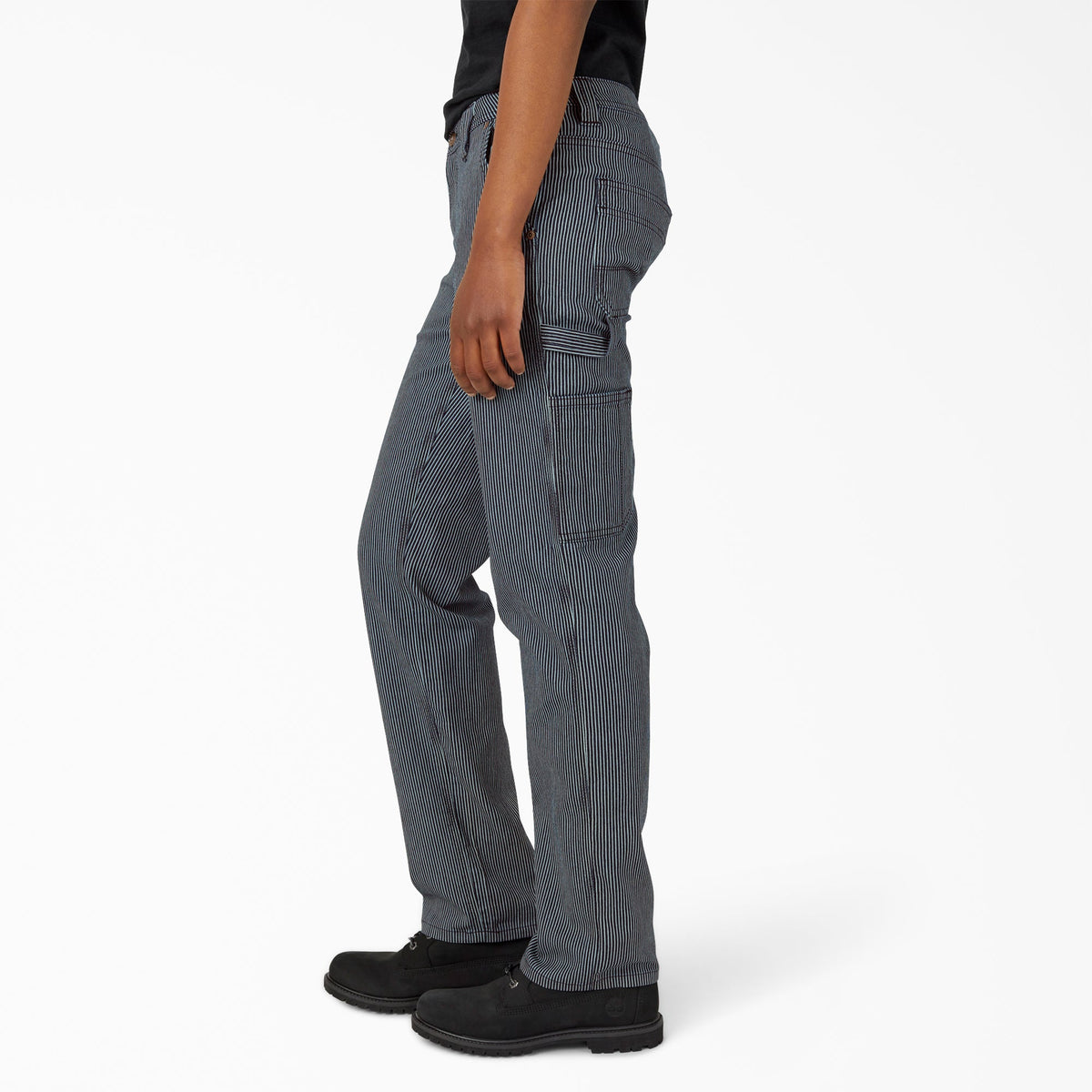 Women's FLEX Relaxed Fit Hickory Stripe Carpenter Pants - Dickies Everyday