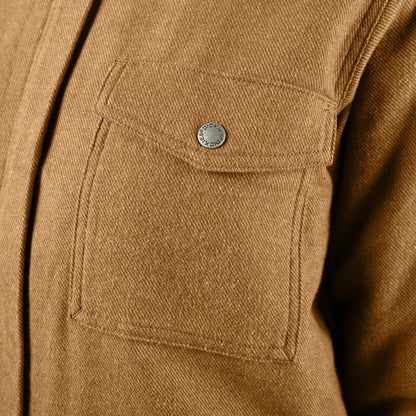 Women's Fleece Lined Flannel Chore Coat - Dickies Premium