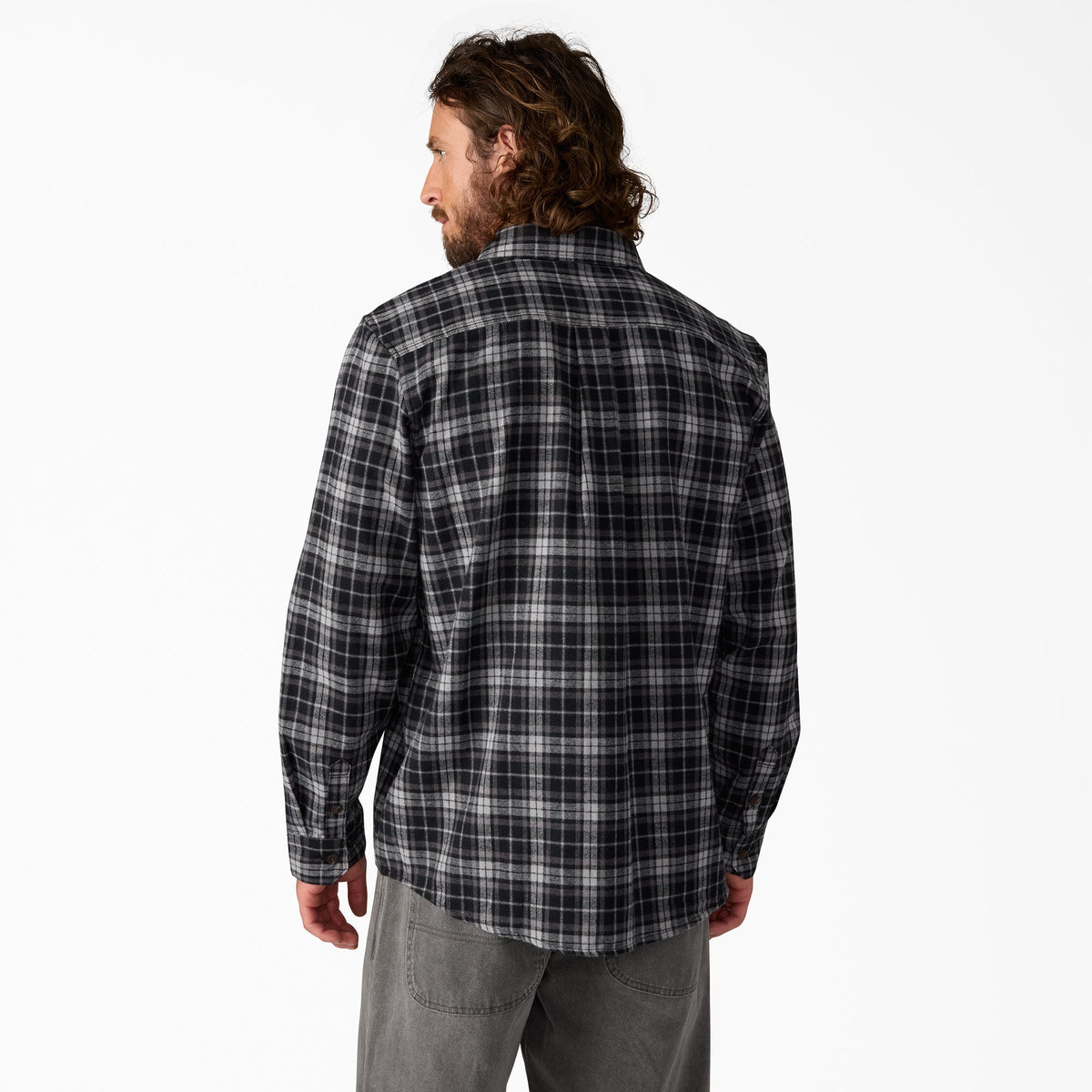 Long Sleeve Flannel Work Shirt - Dickies Popular