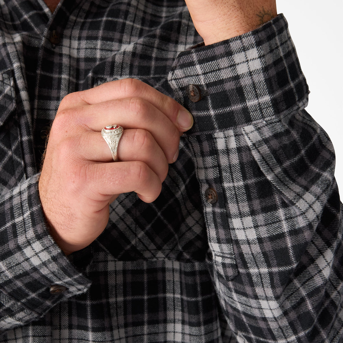 Long Sleeve Flannel Work Shirt - Dickies Popular