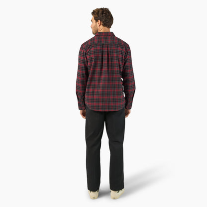 Long Sleeve Flannel Work Shirt - Dickies Special Offer