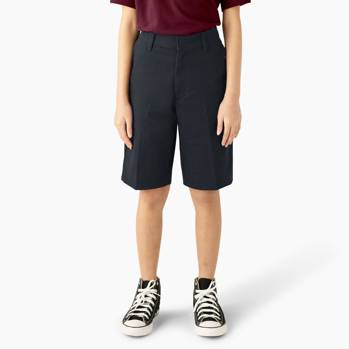 Girls' Classic Fit Bermuda Shorts, 4-20 - Dickies New