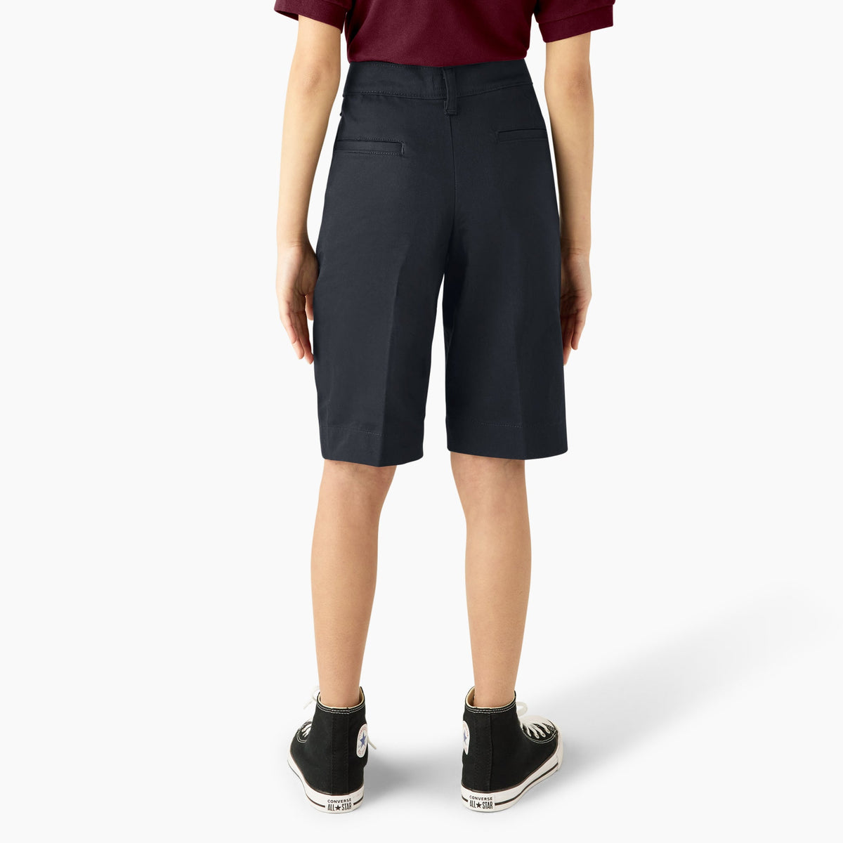 Girls' Classic Fit Bermuda Shorts, 4-20 - Dickies New