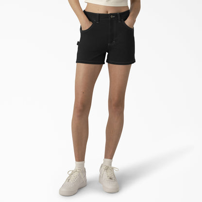 Women's Carpenter Shorts, 3" - Dickies Signature