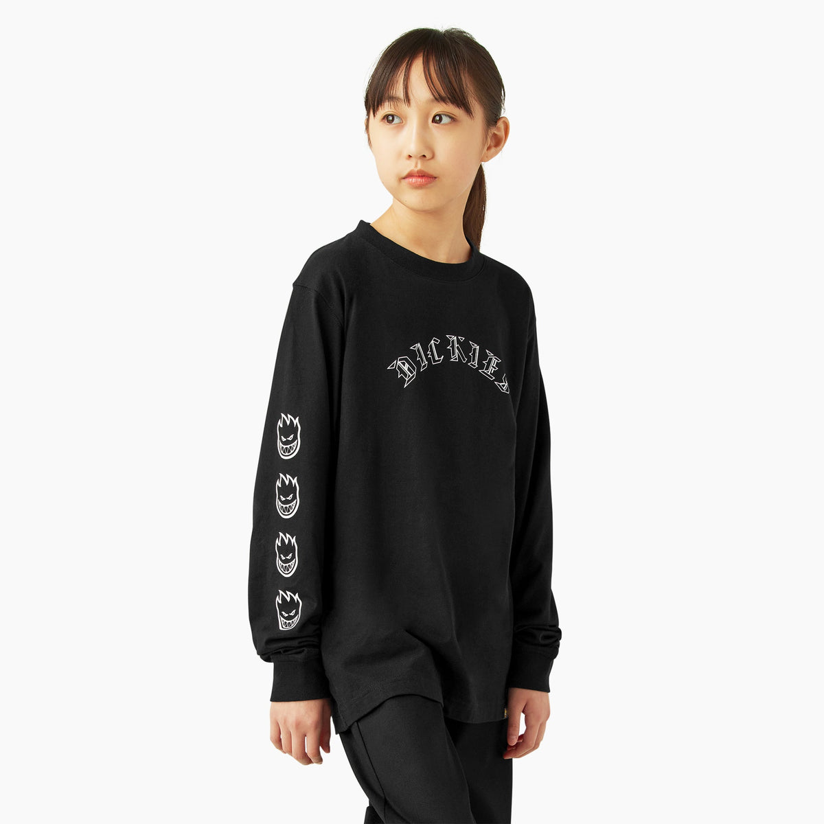 X Spitfire Kids' Long Sleeve T-Shirt - Dickies Trending