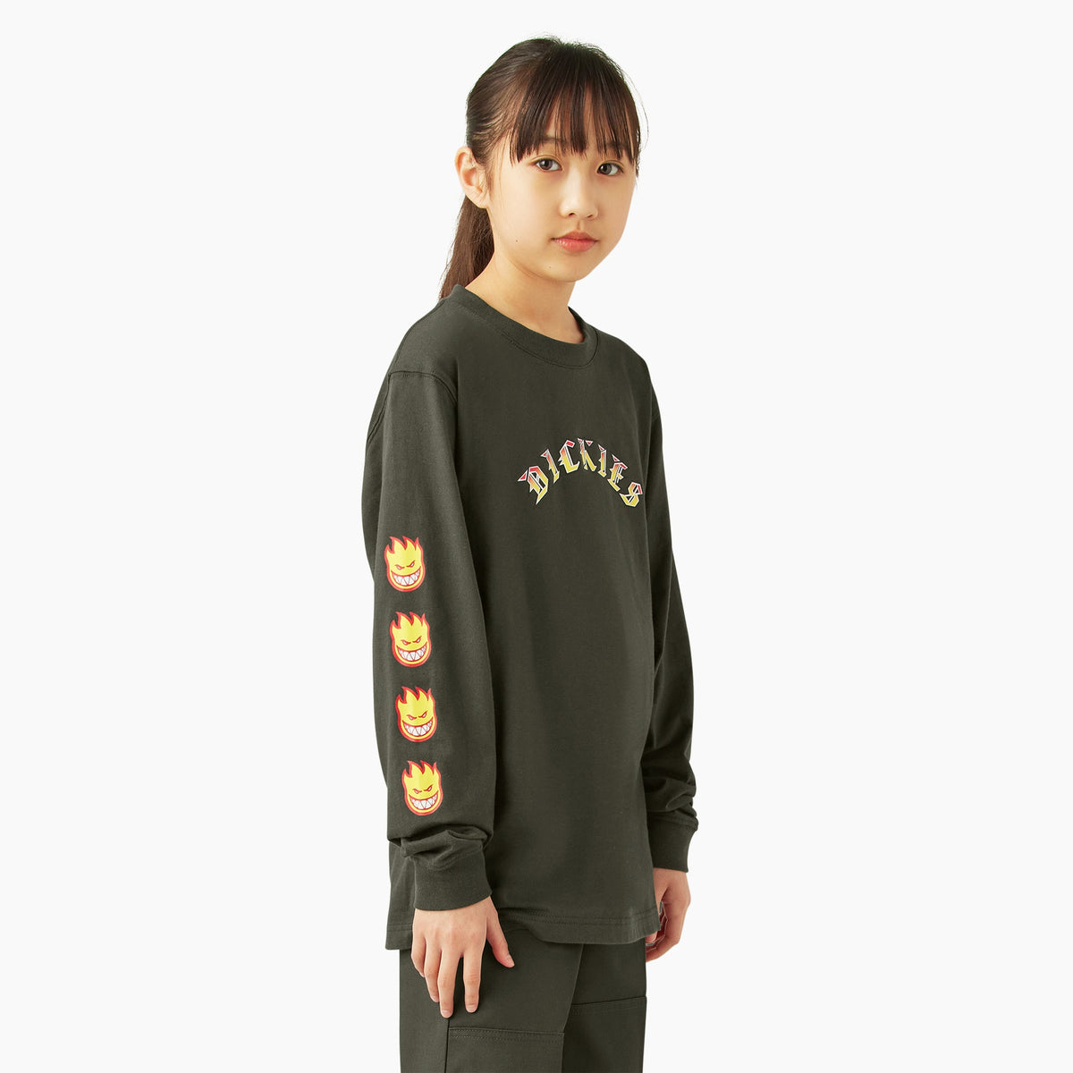 X Spitfire Kids' Long Sleeve T-Shirt - Dickies Best Seller