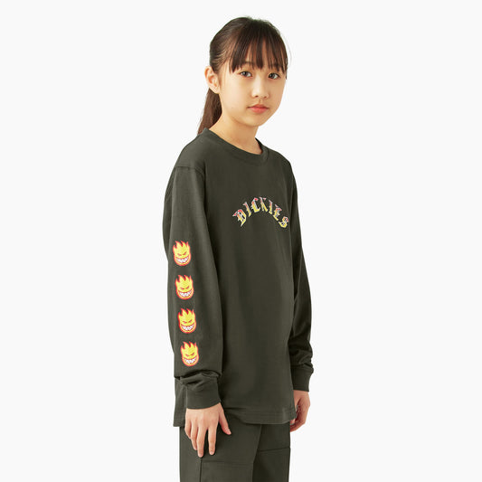 X Spitfire Kids' Long Sleeve T-Shirt - Dickies Best Seller