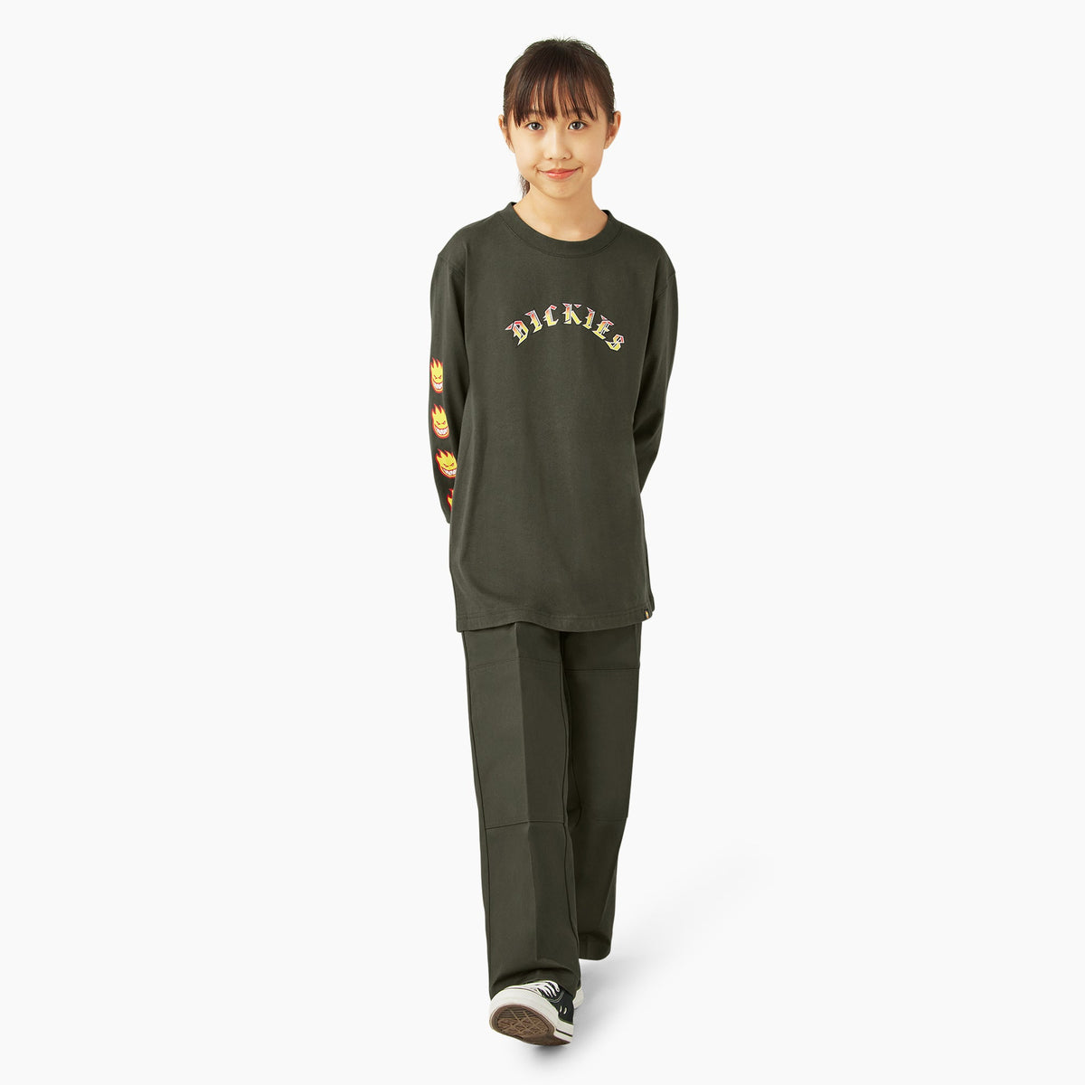 X Spitfire Kids' Long Sleeve T-Shirt - Dickies Best Seller