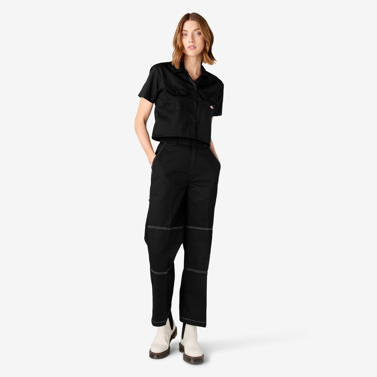 Women's Relaxed Fit Double Knee Pants - Dickies Hot Sale