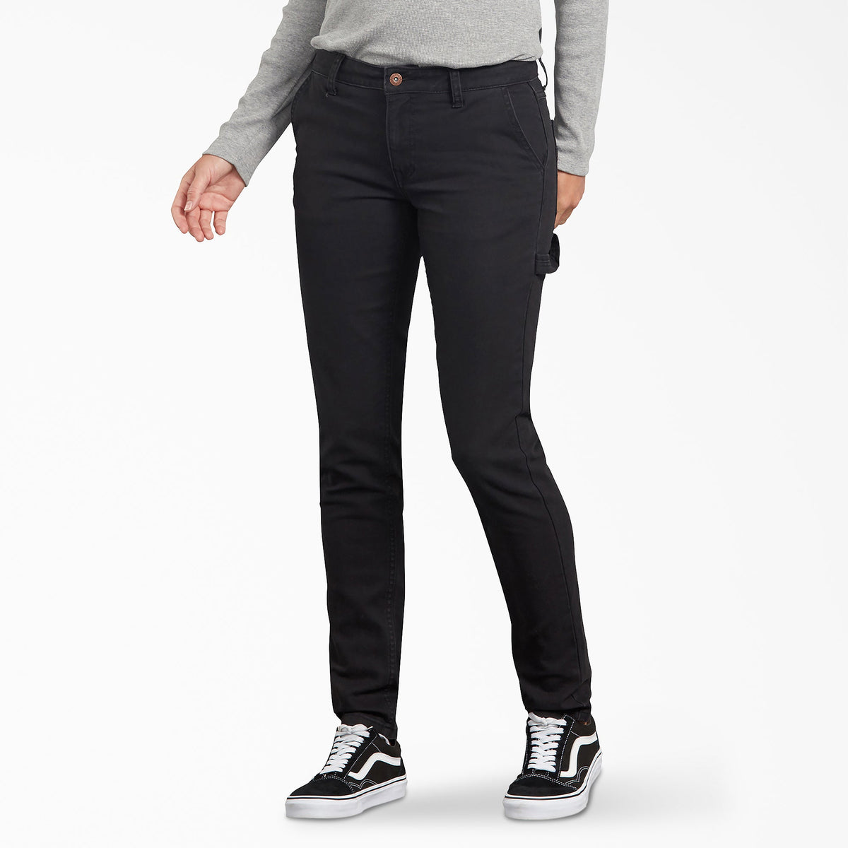 Women's FLEX Slim Fit Duck Carpenter Pants - Dickies Quality