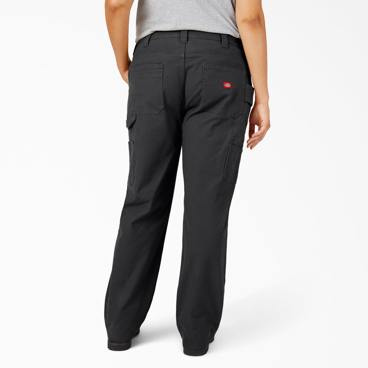 Women's Plus FLEX Relaxed Straight Fit Duck Carpenter Pants - Dickies Best Seller