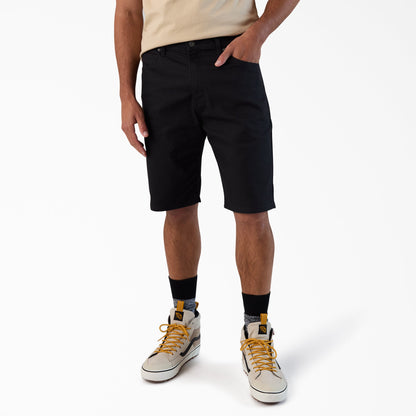 FLEX 5-Pocket Duck Canvas Shorts, 11" - Dickies New