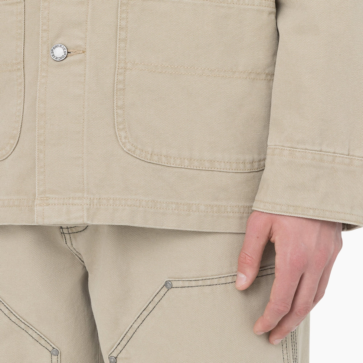 Stonewashed Duck Unlined Chore Coat - Dickies Popular