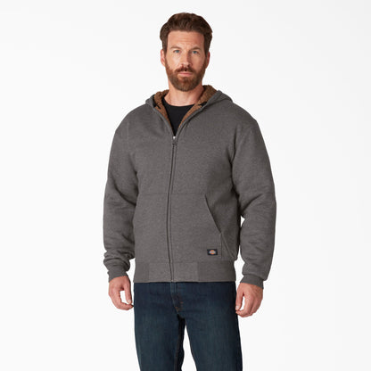 High Pile Fleece Lined Full Zip Hoodie - Dickies Popular