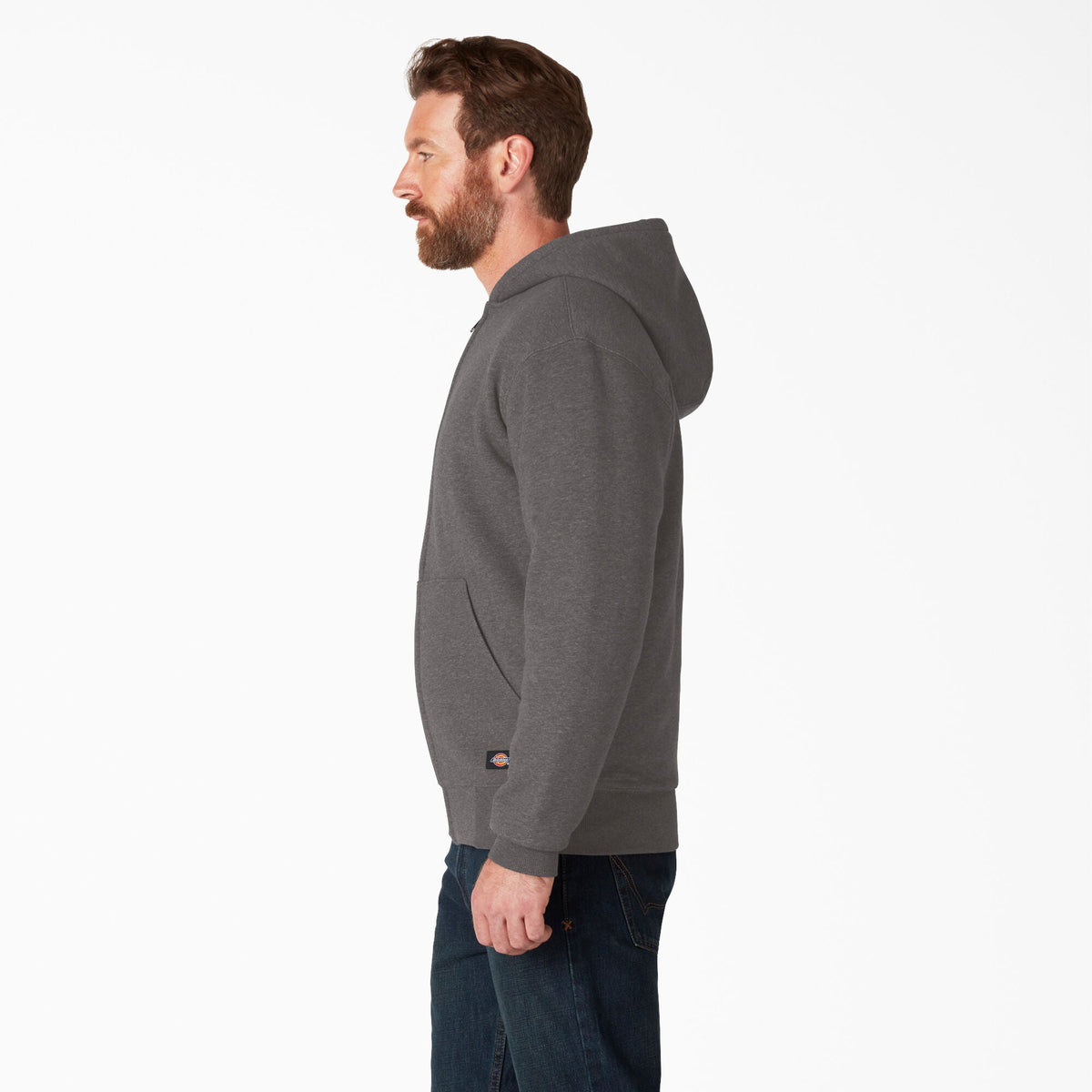 High Pile Fleece Lined Full Zip Hoodie - Dickies Popular