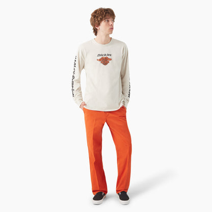 x Harley-Davidson Heavyweight Long Sleeve Eagle Tee - Dickies Special Offer
