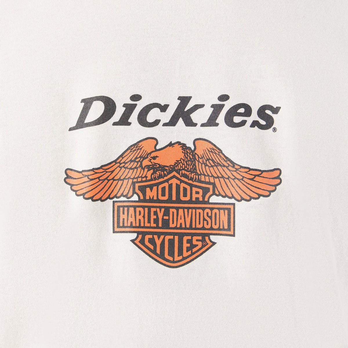 x Harley-Davidson Heavyweight Long Sleeve Eagle Tee - Dickies Special Offer