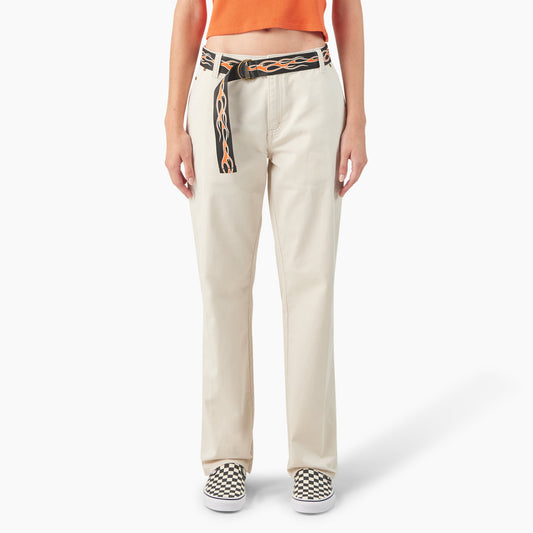 x Harley-Davidson Women's Carpenter Pants with Belt - Dickies Trending