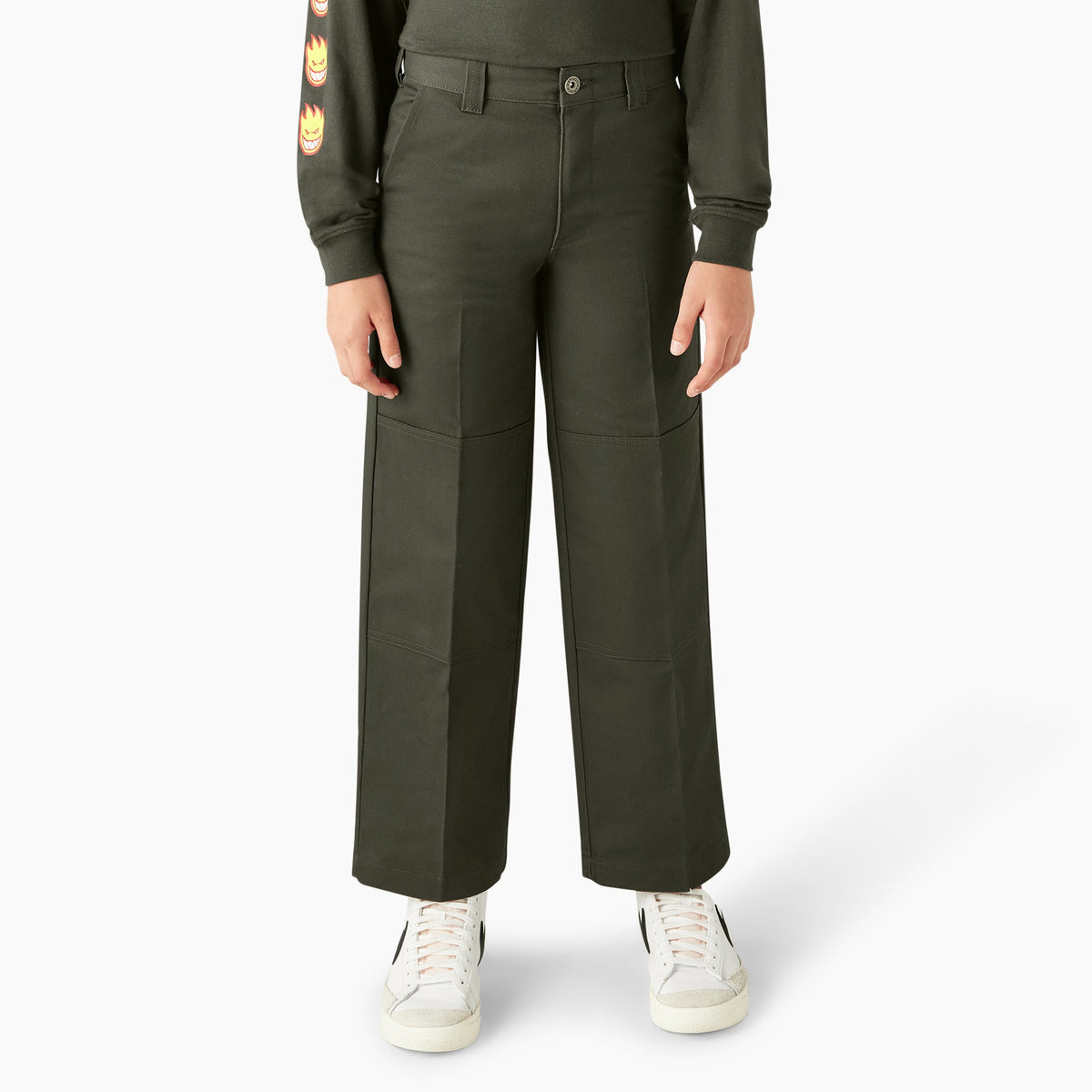 X Spitfire Kid's Double Knee Pants - Dickies Special Offer