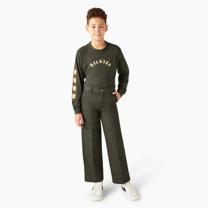 X Spitfire Kid's Double Knee Pants - Dickies Special Offer