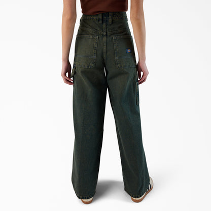 Women's Loose Fit Denim Carpenter Jeans - Dickies Best Seller