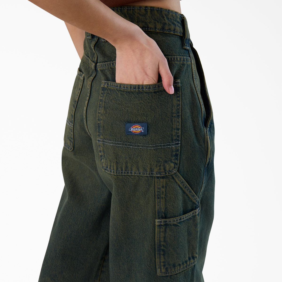 Women's Loose Fit Denim Carpenter Jeans - Dickies Best Seller