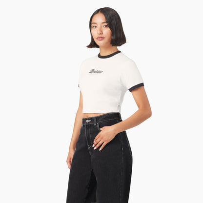Women's Lewistown Cropped Ringer T-Shirt - Dickies Discount