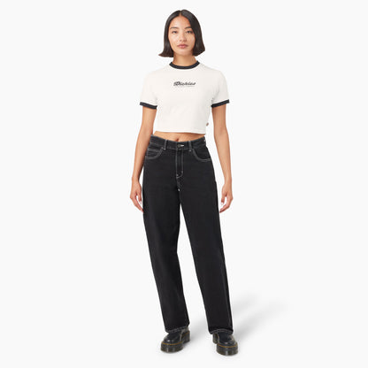 Women's Lewistown Cropped Ringer T-Shirt - Dickies Discount