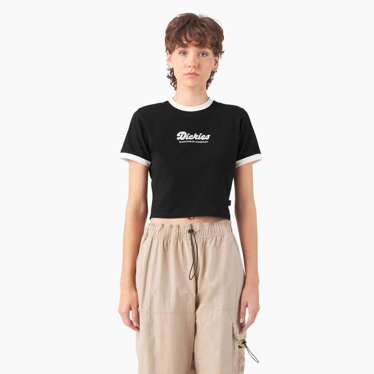 Women's Lewistown Cropped Ringer T-Shirt - Dickies Trusted