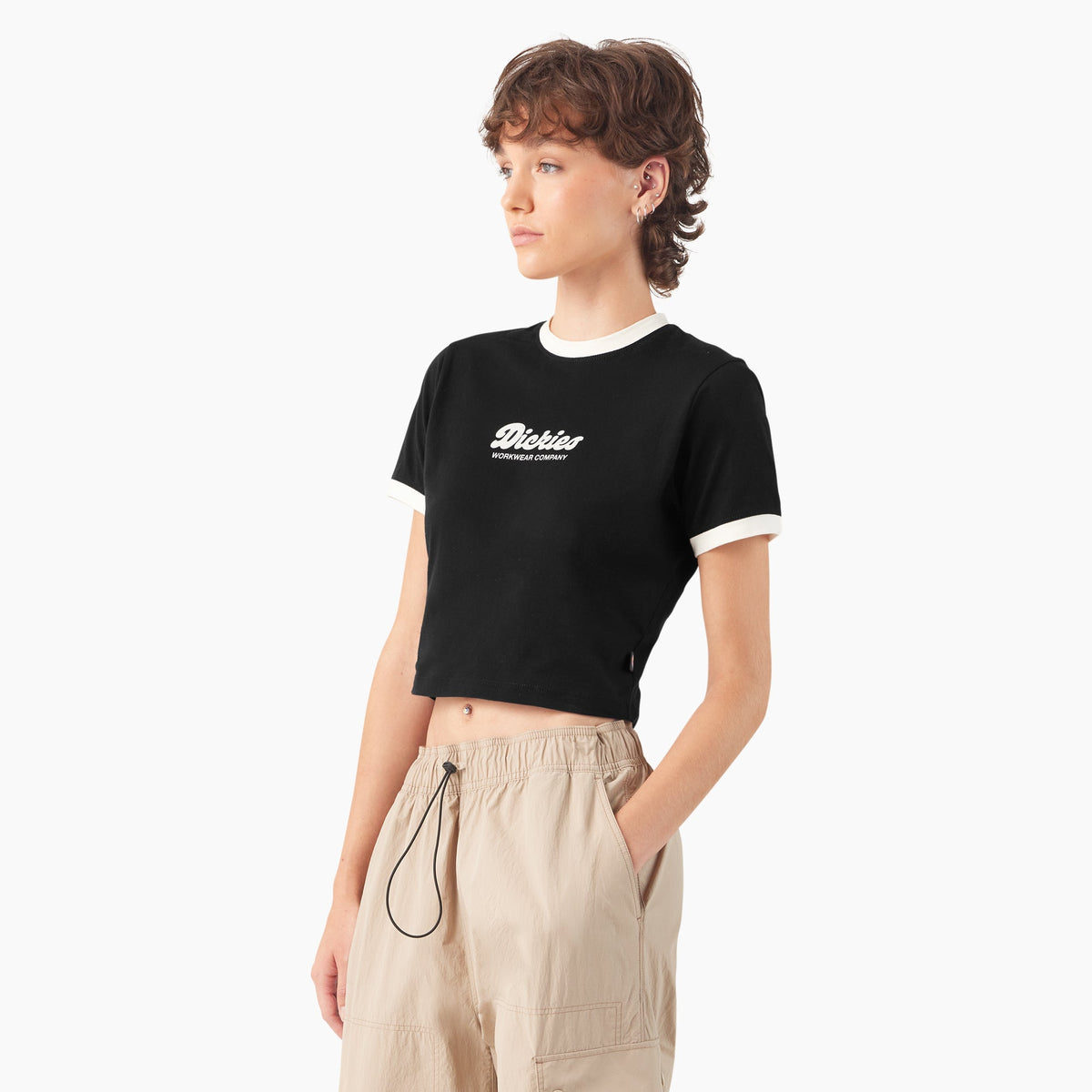Women's Lewistown Cropped Ringer T-Shirt - Dickies Trusted