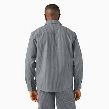 Lima Pinstripe Button-Up Shirt - Dickies Best Seller