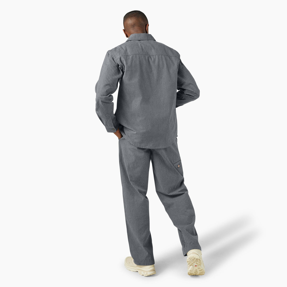 Lima Pinstripe Button-Up Shirt - Dickies Best Seller