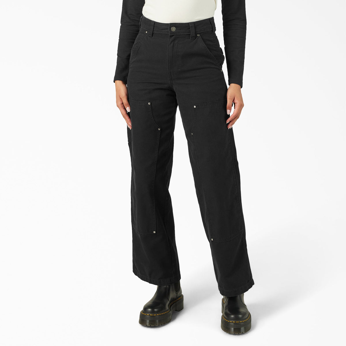 Women's Double Knee Canvas Pants - Dickies Hot Sale