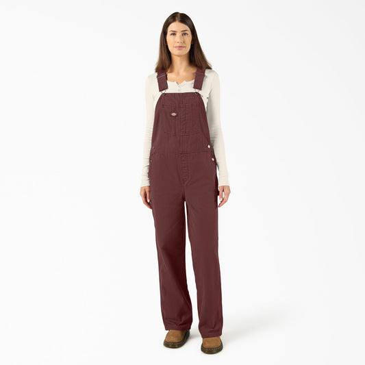 Women's Canvas Bib Overalls - Dickies Essential