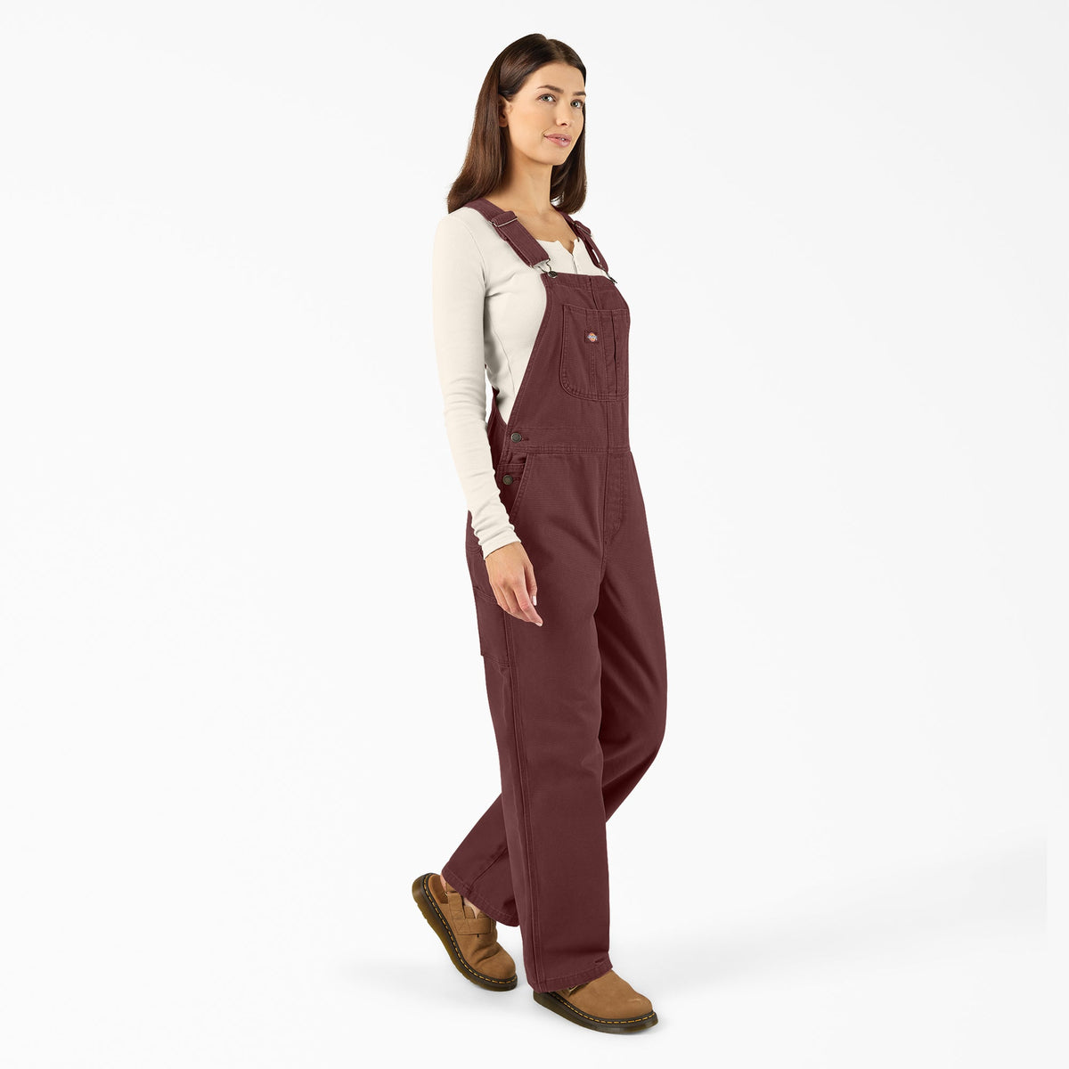 Women's Canvas Bib Overalls - Dickies Essential