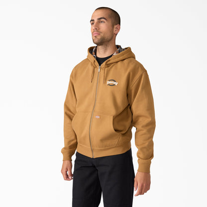 X Thrasher Zippered Hoodie - Dickies Best Seller