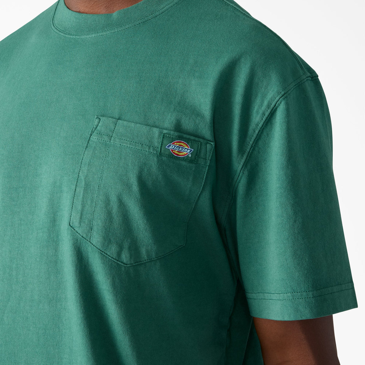 Worn In Heavyweight Pocket T-Shirt - Dickies Popular