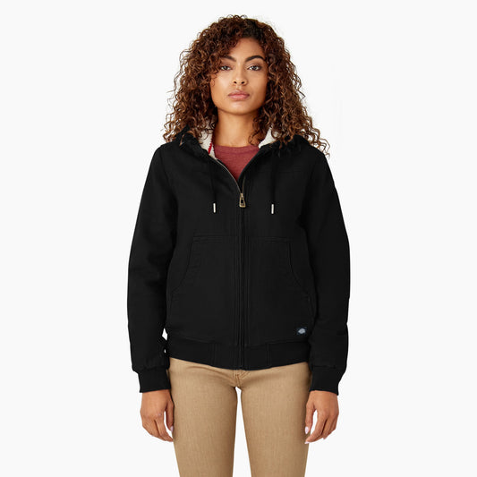 Women's Fleece Lined Duck Canvas Jacket - Dickies Quality